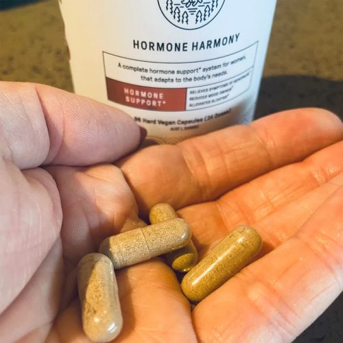 Hormone Harmony Pills on hand