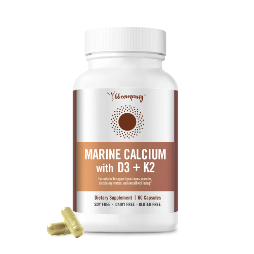 Marine Calcium With Vitamin D3 + K2